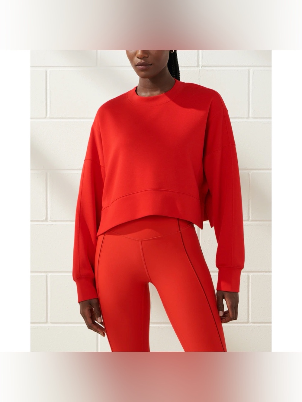 Abercrombie & Fitch YPB Your Personal Best NeoKnit Crew Small